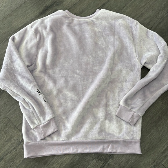 Disney The Nightmare Before Christmas Jack Skellington Sweater Purple Women's L - Picture 7 of 7